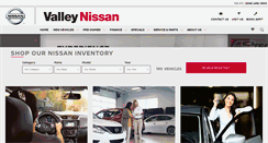 Desktop Screenshot of drivevalleynissan.com